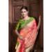 Picture of Bewitching Silk Dark Salmon Saree