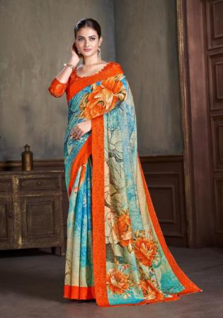 Picture of Ideal Silk Off White Saree