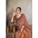 Picture of Graceful Silk Grey Saree