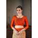 Picture of Resplendent Silk Rosy Brown Saree