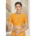 Picture of Magnificent Chiffon Coral Saree