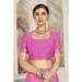 Picture of Beauteous Chiffon Hot Pink Saree