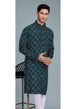 Picture of Comely Rayon Dark Slate Grey Kurtas