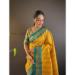 Picture of Shapely Silk Chocolate Saree