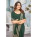 Picture of Pleasing Georgette Sea Green Saree