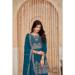 Picture of Splendid Chiffon Purple Straight Cut Salwar Kameez