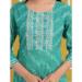 Picture of Rayon & Cotton Medium Aqua Marine Kurtis And Tunic