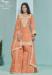 Picture of Marvelous Silk Sandy Brown Straight Cut Salwar Kameez