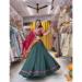 Picture of Gorgeous Cotton Sea Green Readymade Lehenga Choli