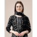 Picture of Pleasing Rayon Black Readymade Salwar Kameez