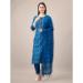 Picture of Pretty Rayon Midnight Blue Readymade Salwar Kameez