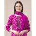 Picture of Enticing Rayon Deep Pink Readymade Salwar Kameez