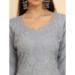 Picture of Resplendent Cotton Light Slate Grey Kurtis & Tunic