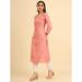 Picture of Admirable Cotton Light Pink Kurtis & Tunic