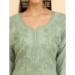 Picture of Wonderful Cotton Dark Sea Green Kurtis & Tunic