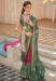 Picture of Shapely Silk Fire Brick Saree