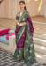 Picture of Beautiful Silk Dark Magenta Saree