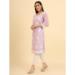 Picture of Sublime Georgette Plum Kurtis & Tunic