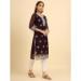 Picture of Fascinating Georgette Dark Olive Green Kurtis & Tunic