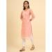 Picture of Charming Georgette Light Pink Kurtis & Tunic