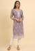 Picture of Excellent Georgette Plum Kurtis & Tunic