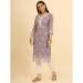 Picture of Excellent Georgette Plum Kurtis & Tunic