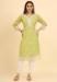 Picture of Beautiful Georgette Burly Wood Kurtis & Tunic