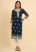 Picture of Beautiful Georgette Dark Slate Grey Kurtis & Tunic