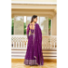 Picture of Exquisite Georgette Purple Readymade Lehenga Choli