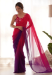 Picture of Appealing Georgette Dark Red Saree