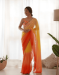 Picture of Wonderful Georgette Dark Golden Rod Saree