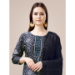 Picture of Good Looking Rayon Slate Grey Readymade Salwar Kameez