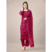 Picture of Magnificent Rayon Deep Pink Readymade Salwar Kameez