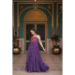 Picture of Amazing Georgette Medium Orchid Readymade Gown