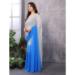 Picture of Graceful Georgette Royal Blue Saree