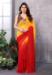 Picture of Nice Georgette Fire Brick Saree