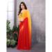 Picture of Nice Georgette Fire Brick Saree