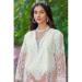 Picture of Taking Organza White Straight Cut Salwar Kameez