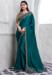 Picture of Excellent Silk Teal Saree