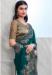 Picture of Excellent Silk Teal Saree