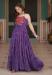 Picture of Sublime Georgette Fuchsia Readymade Gown