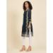 Picture of Graceful Georgette Indigo Kurtis & Tunic