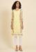 Picture of Ravishing Georgette Pale Golden Rod Kurtis & Tunic