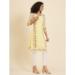 Picture of Ravishing Georgette Pale Golden Rod Kurtis & Tunic