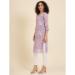 Picture of Well Formed Georgette Plum Kurtis & Tunic