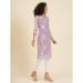 Picture of Well Formed Georgette Plum Kurtis & Tunic