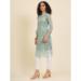 Picture of Ravishing Georgette Dark Sea Green Kurtis & Tunic