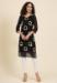 Picture of Well Formed Georgette Black Kurtis & Tunic