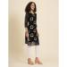 Picture of Well Formed Georgette Black Kurtis & Tunic