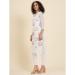 Picture of Bewitching Georgette White Kurtis & Tunic